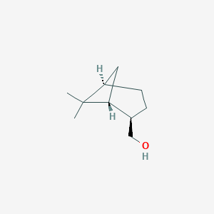 molecular formula C10H18O B096382 (+)-trans-Myrtanol CAS No. 15358-91-5