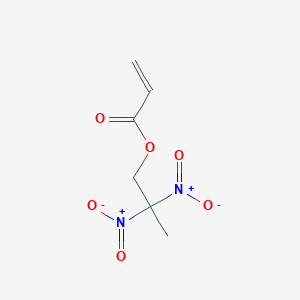 molecular formula C6H8N2O6 B096392 2,2-Dinitropropyl acrylate CAS No. 17977-09-2