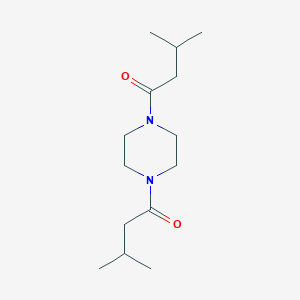 B096435 Piperazine, 1,4-diisovaleryl- CAS No. 18940-59-5