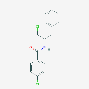 B096445 2-(p-Chlorobenzamido)-1-chloro-3-phenylpropane CAS No. 19071-61-5