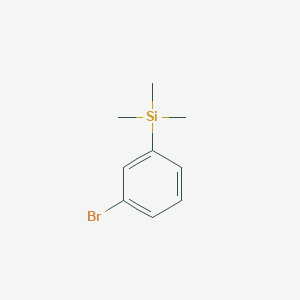 molecular formula C9H13BrSi B096455 (3-Bromophenyl)trimethylsilane CAS No. 17878-47-6