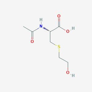 molecular formula C7H13NO4S B096459 N-乙酰-S-(2-羟乙基)-L-半胱氨酸 CAS No. 19179-72-7