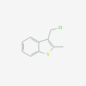 molecular formula C10H9ClS B096461 3-(氯甲基)-2-甲基-1-苯并噻吩 CAS No. 16957-90-7