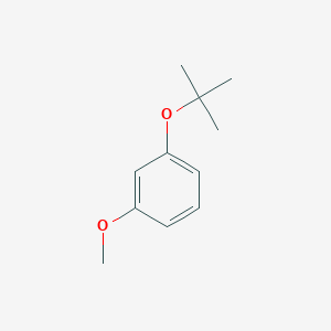 molecular formula C11H16O2 B096462 1-(1,1-Dimethylethoxy)-3-methoxybenzene CAS No. 15359-99-6