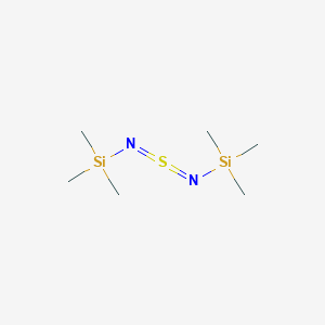molecular formula C6H18N2SSi2 B096484 Bis(trimethylsilyl)sulfur diimide CAS No. 18156-25-7