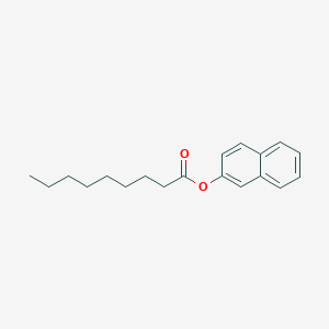 molecular formula C19H24O2 B096519 Naphthalen-2-yl nonanoate CAS No. 15806-45-8