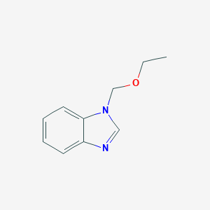 molecular formula C10H12N2O B096522 1-Ethoxymethylbenzimidazole CAS No. 18250-01-6