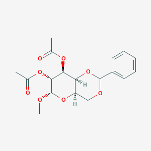 B096574 Methyl 2,3-DI-O-acetyl-4,6-O-benzylidene-A-D-galactopyranoside CAS No. 15451-81-7