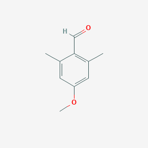 molecular formula C10H12O2 B096576 4-Methoxy-2,6-dimethylbenzaldehyde CAS No. 19447-00-8