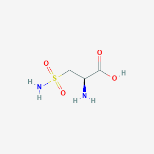 B096590 (2R)-2-amino-3-sulfamoylpropanoic acid CAS No. 18625-03-1