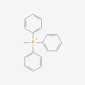 molecular formula C19H18P+ B096628 三苯甲基膦 CAS No. 15912-74-0