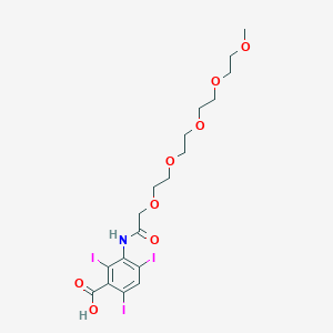 molecular formula C18H24I3NO8 B096648 碘曲酸 CAS No. 16024-67-2
