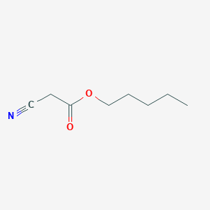 molecular formula C8H13NO2 B096653 戊基氰基乙酸酯 CAS No. 17686-39-4