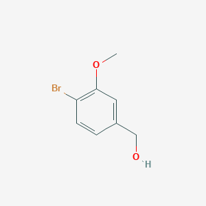 molecular formula C8H9BrO2 B096659 (4-溴-3-甲氧基苯基)甲醇 CAS No. 17100-64-0