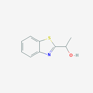 B096669 1-(1,3-Benzothiazol-2-yl)ethanol CAS No. 17147-80-7