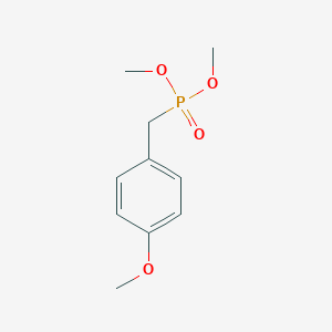 molecular formula C10H15O4P B096687 Dimethyl [(4-methoxyphenyl)methyl]phosphonate CAS No. 17105-65-6