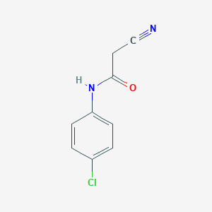 B096720 N-(4-Chlorophenyl)-2-cyanoacetamide CAS No. 17722-17-7