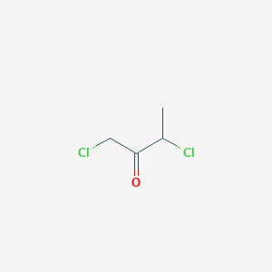 molecular formula C4H6Cl2O B096724 1,3-二氯丁酮 CAS No. 16714-77-5