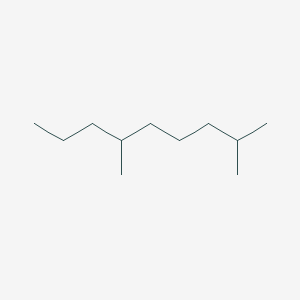 molecular formula C11H24 B096766 2,6-二甲基壬烷 CAS No. 17302-28-2
