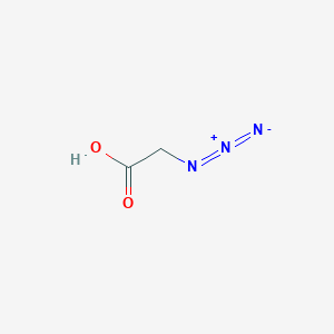 molecular formula C2H3N3O2 B096781 叠氮乙酸 CAS No. 18523-48-3