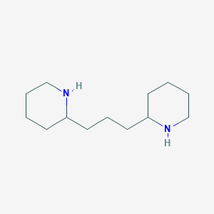 molecular formula C13H26N2 B096808 1,3-Di(piperidin-2-yl)propane CAS No. 16898-53-6
