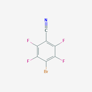molecular formula C7BrF4N B096809 4-Bromo-2,3,5,6-tetrafluorobenzonitrile CAS No. 17823-40-4