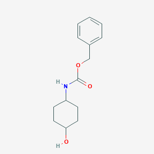 molecular formula C14H19NO3 B096813 苄基(4-羟基环己基)氨基甲酸酯 CAS No. 16801-62-0