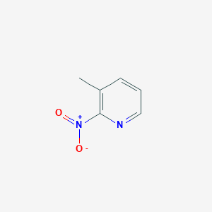 molecular formula C6H6N2O2 B096847 3-甲基-2-硝基吡啶 CAS No. 18368-73-5