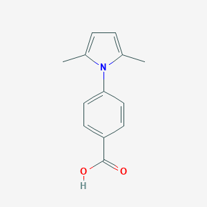 B096854 4-(2,5-dimethyl-1H-pyrrol-1-yl)benzoic acid CAS No. 15898-26-7