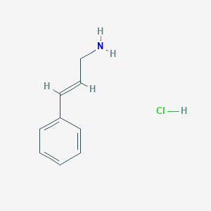 molecular formula C9H12ClN B096865 Cinnamylamine hydrochloride CAS No. 17480-08-9