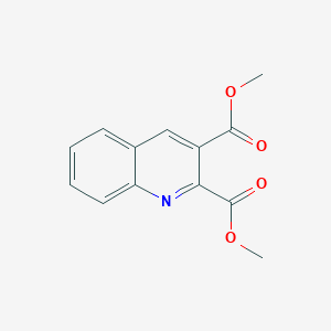 molecular formula C13H11NO4 B096867 Dimethyl Quinoline-2,3-dicarboxylate CAS No. 17507-03-8