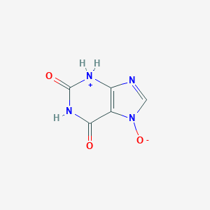molecular formula C5H4N4O3 B096869 7-羟基黄嘌呤 CAS No. 16870-90-9