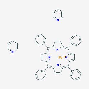 molecular formula C54H38FeN6 B096873 Bis(pyridine)(tetraphenylporphinato)iron(II) CAS No. 16999-25-0