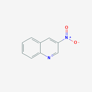 molecular formula C9H6N2O2 B096883 3-Nitroquinoline CAS No. 17576-53-3