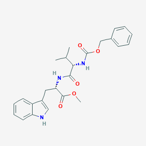 molecular formula C25H29N3O5 B096922 Z-缬氨酸-色氨酸-甲酯 CAS No. 17430-65-8