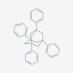 molecular formula C34H32 B096923 1,3,5,7-Tetraphenyladamantane CAS No. 16004-75-4
