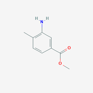 molecular formula C9H11NO2 B096927 3-氨基-4-甲基苯甲酸甲酯 CAS No. 18595-18-1