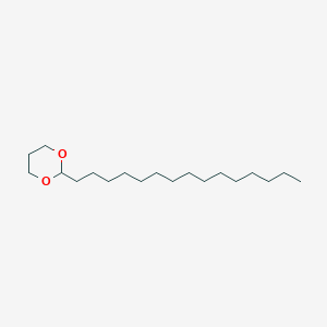 molecular formula C19H38O2 B096935 2-Pentadecyl-1,3-dioxane CAS No. 17352-27-1