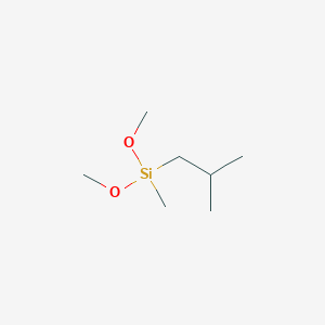 molecular formula C7H18O2Si B096940 Isobutyldimethoxymethylsilane CAS No. 18293-82-8