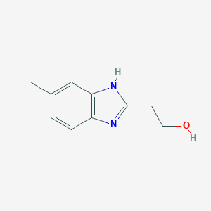 molecular formula C10H12N2O B096943 2-(6-methyl-1H-benzimidazol-2-yl)ethanol CAS No. 18046-41-8