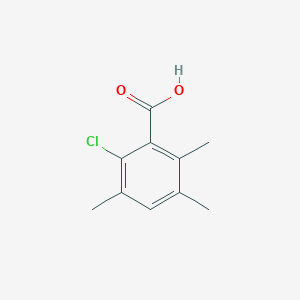 molecular formula C10H11ClO2 B096945 2-Chloro-3,5,6-trimethylbenzoic acid CAS No. 18354-26-2