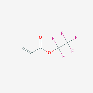 molecular formula C5H3F5O2 B096955 Pentafluoroethyl prop-2-enoate CAS No. 19089-73-7