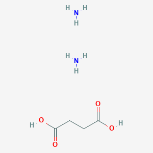 molecular formula C4H12N2O4 B096961 琥珀酸二铵 CAS No. 15574-09-1