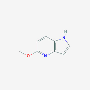 molecular formula C8H8N2O B096991 5-甲氧基-1H-吡咯并[3,2-b]吡啶 CAS No. 17288-40-3