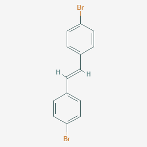 molecular formula C14H10Br2 B097009 1,2-双(4-溴苯基)乙烯 CAS No. 18869-30-2