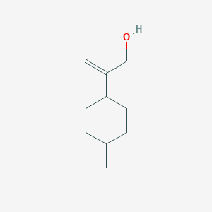 molecular formula C10H18O B097011 2-(4-甲基环己基)丙-2-烯-1-醇 CAS No. 15714-12-2