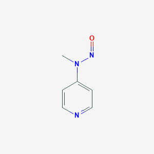 molecular formula C6H7N3O B097013 4-亚硝基甲基氨基吡啶 CAS No. 16219-99-1