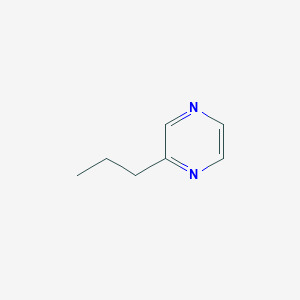 molecular formula C7H10N2 B097021 2-Propylpyrazine CAS No. 18138-03-9