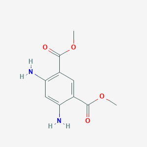 molecular formula C10H12N2O4 B097031 Dimethyl 4,6-diaminobenzene-1,3-dicarboxylate CAS No. 15403-48-2