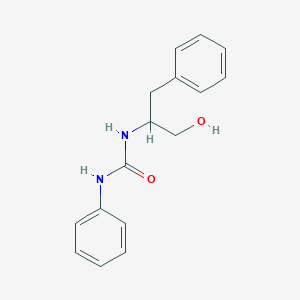 B097126 1-(alpha-(Hydroxymethyl)phenethyl)-3-phenylurea CAS No. 19071-54-6